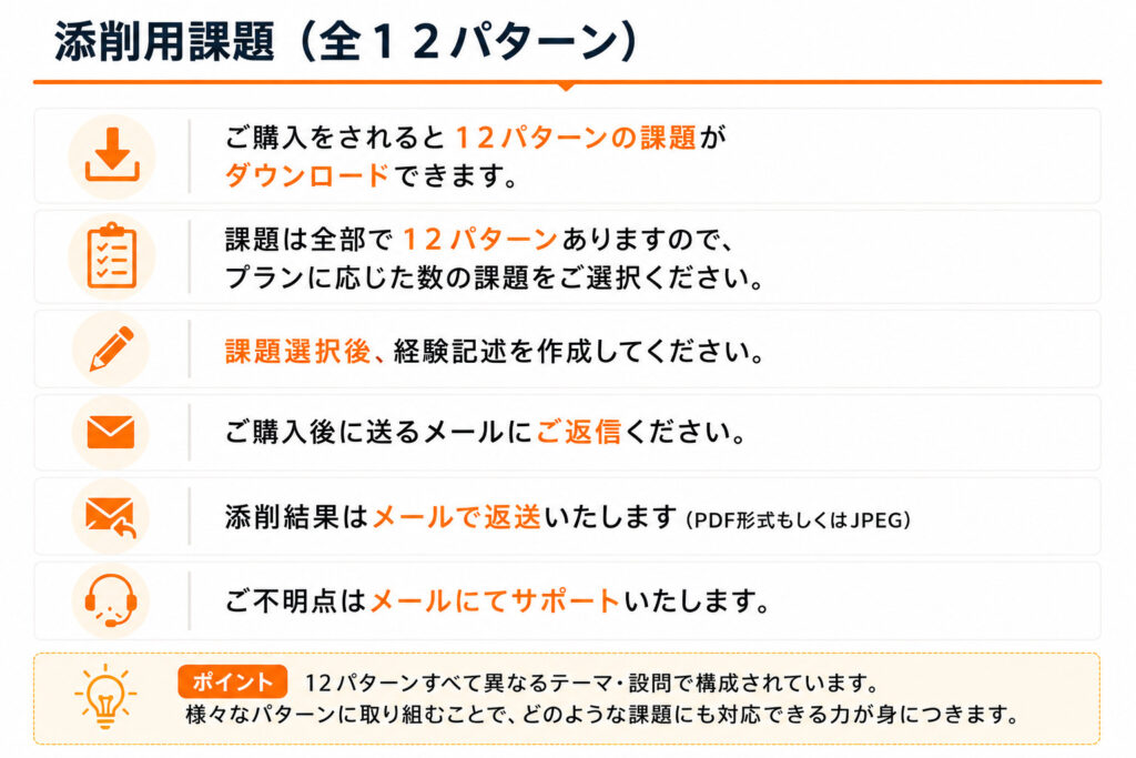 添削用課題